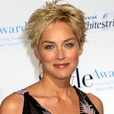 Twist your hair into a short bun at the bottom of your head and secure it with bobby pins or a small rubber band. Quiz Would You Look Good With Short Hair A La Sharon Stone Zonehairgallery
