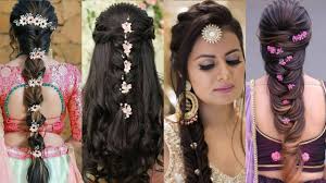 List ranging from short, medium to long hair and for bridal look, ethnic look, party look, casual look and formal look. Long Hair Hairstyle With Ethnic Wear Hairstyle For Long Hair Indian Hairstyle For Long Hair Youtube