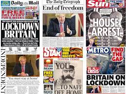 Find the perfect uk tabloid newspapers out stock photos and editorial news pictures from getty images. Coronavirus Lockdown How Uk Newspapers Reacted The Independent The Independent