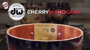 I prefer the cherry, but like you the rest of my furnishing lends itself more towards the midnight mahogany. Dw Collectors Cherry Mahogany Drum Set Youtube