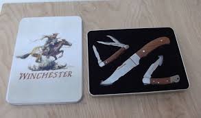 Price winchester 3 piece in box 4660213a in tin gift set / cookware. Price Winchester 3 Piece In Box 4660213a In Tin Gift Set Oliver F Winchester 200th Commemorative Signature Series 3 Piece Knife Set Current Market Value Nuubpro Aka Xiongnu