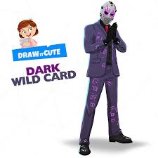 Wild card is a legendary outfit in fortnite: Draw It Cute On Twitter Dark Wild Card Skin From Fortnite Season 10 Easy To Follow Step By Step Guide With A Coloring Page Tutorial Files Https T Co Vnaw3bmz2b Fortnite Fortnitebattleroyale Fortnitebr Fortnitecreative Fanart Howtodraw