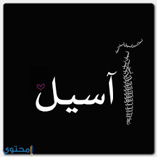معنى اسم اسيل وصفاتها وحكم التسمية aseel معاني الاسماء aseel اسم اسيل calligraphy arabic calligraphy