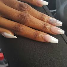 Easy shaping method using coffin tips. 45 Natural Acrylic Coffin Nails Designs For Short And Long Nails Koees Blog Coffin Nails Acrylic Nails Diy Acrylic Nails