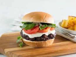 Hamburger Caprese