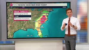 Select our weather today forecast pages to get 3 hourly detail. Severe Weather Along East Coast Friday Cnn Video