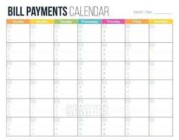 Monthly Bill Spreadsheet Template Free How To Make An Excel