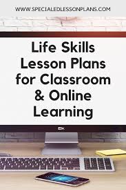 Life Skills Lesson Plans Special Education In 2020 Life Skills Lessons Life Skills Special Education Life Skills