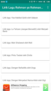 Berikut ini adalah lirik atau syair solawat ya habibal qolbi yang dipopulerkan kembali oleh grup musik gambus sabyan. Lirik Lagu Ya Habibal Qolbi Mp3 Sabyan Fur Android Apk Herunterladen