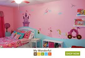 Got A Little Princess Give Your Daughter A Room She Will Love And Remember Forever Give Her A Room Filled With Pink Unicorns Castle Flowering Trees He Haus