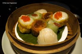 Vegetarian Dim Sum Platter Crystal Dumpling Vegetable Shumai Yeam Bean And Shitake Dumpling And Vegetable Vegetarian Recipes Vegetarian Dim Sum Vegetarian