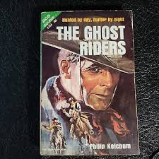 The Ghost Riders and Hardcase Halloran Western Paperback Book Ace Double  1964