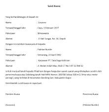 Materai memang bisa anda gunakan dalam surat kuasa, supaya tanggung ttd. 13 Contoh Surat Kuasa Untuk Berbagai Keperluan