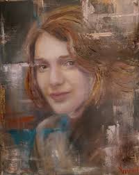 I painted this portrait in oils