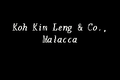 Titulinis > juridicon worldwide > malaysia > yeoh mazlina and partners. Koh Kim Leng Co Malacca Law Firm In Melaka