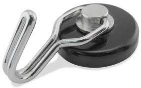 Magnetic door locks use an electromagnetic force to stop doors from opening, so they are ideal for the plate is attached to the door, and the magnetic to the door frame. Master Magnetics 7580 Magnetic Hook Organizer Rotating Swing Hook 65 Pound Pull Force 1 47diameter 0 54thick Black Hardware Hooks Amazon Com Industrial Scientific
