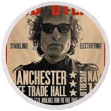 Vintage Bob Dylan Poster Poster by World Art Collective