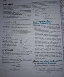 From the same relation for a given dissipated power, we can determine the unknown resistance value of either current or voltage is known. State Ohm S Law Express It Mathematically And Define Si Unit Of Resistance Brainly In
