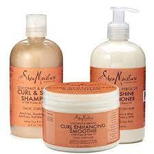 Shea Moisture Coconut And Hibiscus Combination Pack 13 Oz Curl Shine Shampoo 13 Oz Shea Moisture Products Curl Enhancing Smoothie Curly Hair Styles Naturally