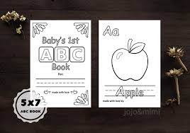 Great prices on decorations, costumes, cards & more seasonal items. Abc Book Baby S First Alphabet Book Printable Etsy In 2021 Baby Shower Book Printable Coloring Sheets Alphabet Book