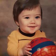 Not only was I such a cute baby, but my kids are all cute copies of me.