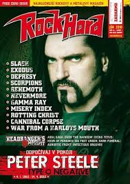 Type o negative (48) · posted on aprilie 16, 2010 · leave a comment · 278 × 373. Peter Steele Rock Hard Magazine June 2010 Cover Photo Slovakia