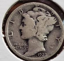 1927 Mercury Silver Dime Coin Value Prices Photos Info