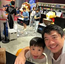 Ayden got his Pokemon, I got my Crayon Shin Chan, just to boys enjoying  their day and complete with Ayden overcoming his fear of swimming thanks to  an awesome coach! This is