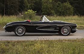 One year only with louvered hood and chrome trunk accents. C1 Restomod Sports C5 Power Beautiful Red Interior Corvetteforum