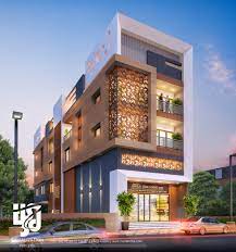 Create Realistic 3d View Of Residential Apartment Exterior Commercial Design Exterior Small House Elevation Design Apartments Exterior