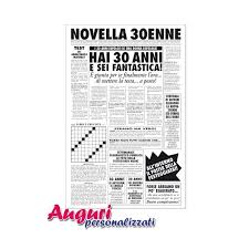 Biglietto Auguri Giornale Compleanno 30 Anni Amica Jpg 800 800 Feste Di Compleanno A Sorpresa Compleanno 30 Anni Compleanno