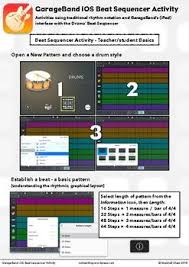 Garageband Ios Beat Sequencer Activity Garage Band Music Creation Music Technology