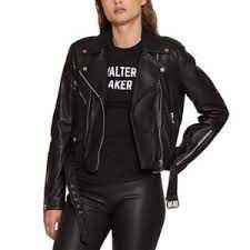 Walter Baker Jackets Coats Walter Baker Anna Lamb Leather Moto Jacket Poshmark