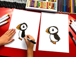 Plus, visit our christmas category for more. Art For Kids Hub On Twitter Today We Re Learning How To Draw A Funny Cartoon Puffin Follow Along With Us Https T Co Fym3ijzdzf