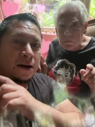 Edwardo and His Girlfriend Hugging