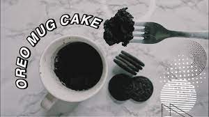 How to make cookies & cream mug cake (egg free) ingredients 4 tbsp all purpose flour 1/4 tsp baking powder 1 1/2 tbsp sugar 1 1/2 tbsp vegetable oil 3 tbsp milk 1/4 tsp vanilla pinch of salt 2 oreos mix all the ingredients, then microwave for 1 minute and enjoy! Easy 2 Ingredient Oreo Mug Cake Shaybrit Youtube