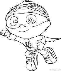 characters featured on bettercoloring.com are the property of their respective owners. Super Why Coloring Pages Coloringall