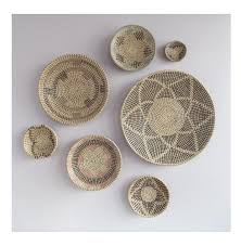Purchase multiple woven pieces of wall art and create a collage of unique and amazing decorative pieces. Handwoven Baskets Wall Hanging Rattan Plate Seagrass Plate For Decoration Wicker Wall Basket Home Decor Buy Seagrass Plate Rattan Basket Wall Art Wall Hanging Rattan Plate Seagrass Plate