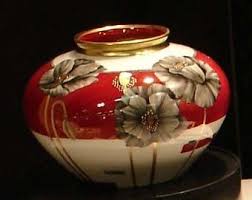 Pavots Noirs Porcelain Painting Porcelain Ceramics Porcelain Art