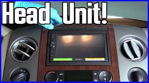 Clarion dxz375mp wiring diagram o show clever s10 radio sony boat stereo wiring diagram wiring library 1997 ford f350 factory radio wiring diagram ranger. How To Install A Radio Head Unit Ford F 150 2004 2008 Youtube
