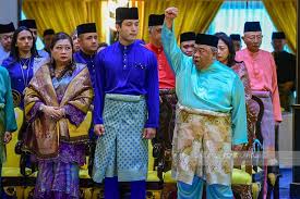 Garbed in aqua blue regalia, sultan abdullah, 59. Monarchies Today Royalty Around The Globe Pahang S Royal Transition Abdullah Succeeds Ahmad Shah