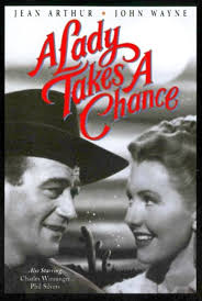 Amazon.com: A Lady Takes a Chance : Jean Arthur, John Wayne, Charles  Winninger, Phil Silvers, Mary Field, Don Costello, John Philliber, Grady  Sutton, Jean Stevens, Grant Withers, Hans Conried, Ariel Heath, Henry