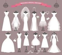Wedding Dresses Wedding Dress Sketches Wedding Dress Illustrations Wedding Dress Styles Chart