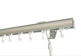 Panel curtains, eyelet curtains and tab top curtains are meant to hang from a plain round rod. Kirsch Ripplefold Curtain Snap Tape Curtain Rod Connection Ripplefold Curtains Ceiling Curtain Track Living Room Draperies