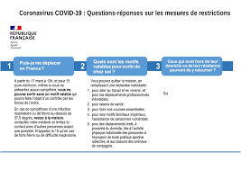 Justice loosens restrictions on businesses, social gatherings, and youth travel sports during friday's briefing, gov. Coronavirus Covid 19 Questions Reponses Sur Les Mesures De Restrictions Actualites Accueil Les Services De L Etat A Wallis Et Futuna