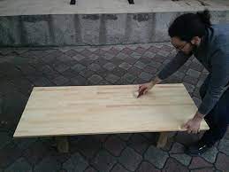 Herşey hazır ve ahşap masa imalatına geçebiliriz. Ahsap Masa Yapimi Kahramanlar Orman Urunleri