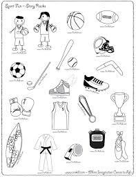 Pro sports printables for kids. Sports Coloring Pages Third Grade