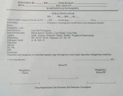 Pengantar Rt Dan Rw Menjadi Syarat Pelayanan Desa Ngestirejo Website Ngestirejo