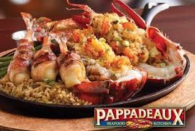 Pappadeaux Seafood Kitchen Houston Texas Original But Now All Over Texas Stuffed Lobster And Shrimp Good Seafood And Desserts At A Brochette Restaurants