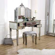 Add to compare compare now. Large Mirrored Dressing Table Set Tiffany Range Melody Maison
